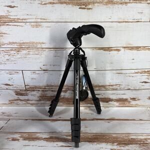 Manfrotto MKCOMPACTACN-BK Compact Action Aluminum Tripod – Hybrid Head – Black